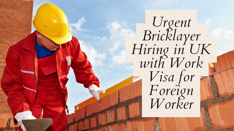 High Paying Bricklayer Jobs in UK